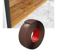 Profilo Di Transizione Pavimento,1m-10m Striscia Di Transizione Autoadesiva Del Pavimento,Per Piastrelle E Pavimenti Di Collegamento Di Piastrelle In Laminato(Caffè,7.6x1000cm)