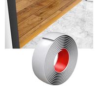 Profilo Di Transizione Pavimento,1m-10m Striscia Di Transizione Autoadesiva Del Pavimento,Per Piastrelle E Pavimenti Di Collegamento Di Piastrelle In Laminato(Argento,5x500cm)