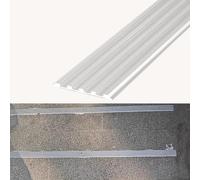 Profilo di transizione per pavimenti, Striscia di transizione soglia in alluminio multicolore(Silver)