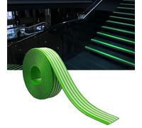 Profilo di transizione per pavimenti, Striscia for soglia for scale autoadesiva in PVC che si illumina al buio, multicolor, dimensioni multiple(Green,W5cm(2"))