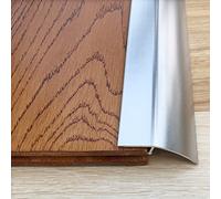 Profilo di transizione per porte, cucina e camera da letto, profilo di transizione in alluminio, transizioni soglia porta/moquette, legno/piastrella, rivestimento del telaio della porta per soggiorno