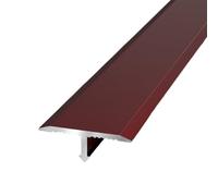Profilo Di Transizione Per Soglia In Alluminio Da 2 Cm 3,3 Cm E 4 Cm, Strisce Di Copertura Per Pavimenti, Striscia Di Rivestimento Del Bordo(Claret,W 3.3CM/1.30IN)