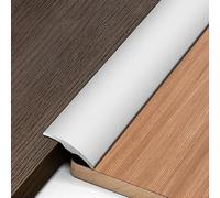 Profilo di transizione per transizioni di pavimento alla stessa altezza del pavimento irregolare, bordo smussato curvo per connessioni legno-legno, riduttore di soglia di protezione contro gli