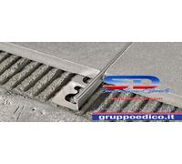 PROFILO DIVISORIO TERMINALE JOLLY PROTERMINAL MM 10 MT 2,70 ACCIAIO LUCIDO 8635