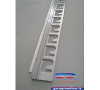 PROFILO DIVISORIO TERMINALE JOLLY PROTERMINAL MM 12,5 MT 2,70 ALLUMINIO SPAZZOL