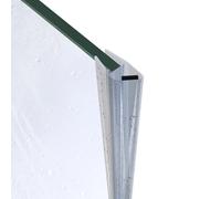Profilo doccia per box doccia 2 m - guarnizione magnetica 4-8 mm, idrorepellente