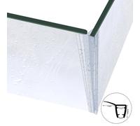 Profilo doccia per box doccia 2 m - guarnizione magnetica 4-8 mm, idrorepellente