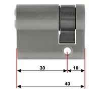 Profilo E Manopola Cilindro Combinare Not + Funzione Di Pericolo Insieme