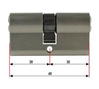 Profilo E Manopola Cilindro Combinare Not + Funzione Di Pericolo Insieme