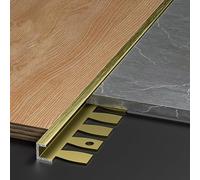Profilo flessibile in alluminio per piastrelle, 100 cm, 3 pezzi, facile da installare, per controsoffitti e scale, Secure &Solut (opt 8, 10.m)