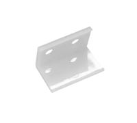 Profilo generico in alluminio, Striscia for canale con montante in alluminio da 50 cm, forma a V/U, copertura in PC trasparente lattiginoso, confezione 2(27 pcs,V 180 connector)