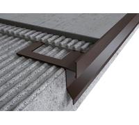 Profilo Gocciolatoio in Alluminio Top (Testa di moro RAL 8019)