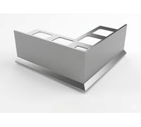 Profilo Gocciolatoio SLIM Alluminio Balconi Terrazzi. Barra 2.7m CON ACCESSORI