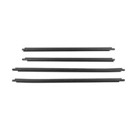 Profilo Guarnizione esterna in vetro per finestrino auto per Toyota per Fortuner 2004-2015, modanatura per portiera laterale Strisce Adesive