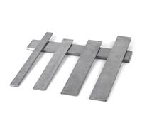 Profilo in acciaio inox per barra piatta, Piastra con barra in acciaio inossidabile, lunghezza 300 mm, spessore 8 mm, larghezza 10 mm -80 mm, piastra piatta in acciaio, 1 pezzo(60x300mm)