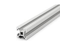 Profilo in alluminio 20x20L tipo B slot 6 (leggero), anodizzato argento. Profilo in alluminio 20x20 Profilo in alluminio 20 x 20 Profilo del sistema di assemblaggio. 60mm
