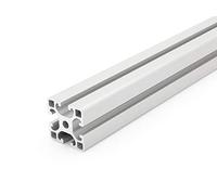 Profilo in alluminio 40 x 40, tipo di scanalatura del dado a"I" da 8, lunghezza standard