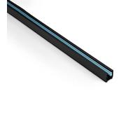 Profilo In Alluminio A Plafone Sistema Binario Nero [EEK: A++]