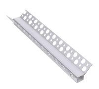 Profilo in Alluminio ALFA MINI da 2 mt da Incasso a Scomparsa in Cartongesso per