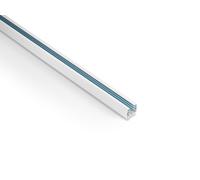 Profilo in alluminio colore bianco per sistema binario trifase m2