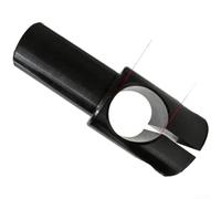 Profilo in alluminio lungo singolo 22 mm 25 mm montaggio diretto (85 x 35 x | Design a doppio foro 22/25 mm, disposizione sinistra/destra, vestibilità precisa, riduce il ritardo, funzionamento fluido