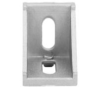 Profilo in Alluminio Staffa Angolare, 28mm Angolo Retto | Set da 20, materiale resistente alla corrosione, applicazioni versatili, facile da installare, design a 2 fori