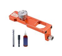 Profilo in alluminio Tapping Assistant Tapping Positioner Professionale Drill Guide Jig Strumento per mobili per la lavorazione del legno Aiuto per filettatura