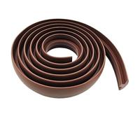 Profilo in Gomma per Soglia della Porta, Barra a T, Striscia di Giunzione e Copertura, Transizione per Laminato/MDF e Pavimenti in Legno (1, Caffè)