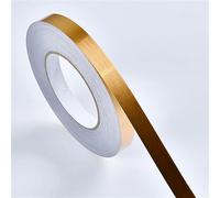 Profilo in metallo autoadesivo, bordatura for parete, 164 piedi, modanatura staccabile e attaccabile, bordatura for carta da parati, striscia autoadesiva for soffitto e porta.(Gold Brushed,W: 2cm)