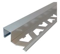 Profilo Jolly Alusquare Arcansas Allum Argento H 10 x 27 mm 250 cm 5 Pezzi