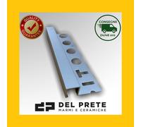 PROFILO JOLLY quadrato ALLUMINIO Bianco Oro Bronzo Nero Bianco MM 8 11 H 2.50MT