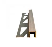 Profilo jolly quadro 10 mm in ottone 2,5 m