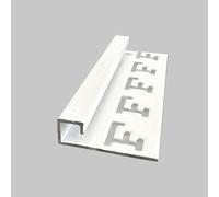 Profilo jolly quadro in Alluminio Bianco (10 mm)