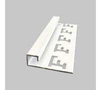 Profilo jolly quadro in Alluminio Bianco 10 mm