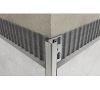 PROFILO JOLLY QUADRO INOX PER RIVESTIMENTI - BARRA mt 2,50