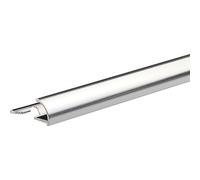 Profilo Jolly Rondalu Arcansas Allum Argento Lux H 8 x 24 mm 250 cm 5 Pezzi