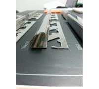 PROFILO JOLLY RONDINOX ACCIAIO INOX LUCIDO DA MM 10 X H 2,50