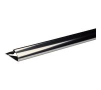 Profilo Jolly Rondinox Arcansas Inox 304 Lux H 10 x 29 mm 250 cm 5 Pezzi