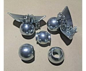 Profilo KAT.2 Fangkugel-Set per Gancio Inferiore,Volante Anteriore Sfera