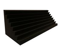 Profilo lamellare per basso, in materiale fonoassorbente, a forma di piramide (performance circa 100 x 30 x 30 cm)