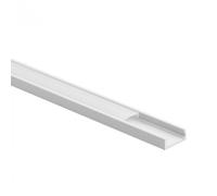 Profilo LED Eco Light N02 Bianco con Copertura Opaca 2m per Strisce LED