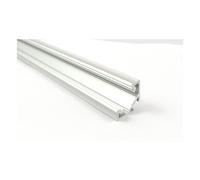 Profilo LED in alluminio anodo quadrato. 2,02 m-C2-S
