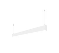 Profilo Lineare Bianco a Sospensione in Alluminio per Striscia LED 1m e 2m Variante Lunghezza 1 Metro