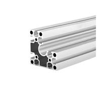 Profilo lineare con scanalatura a T, Lunghezze multiple dello scaffale for binari con profilo ad angolo dritto 6060 estruso in alluminio 60x60mm 6630R(550mm 21.65" long)