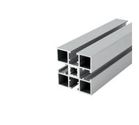 Profilo lineare con scanalatura a T, Struttura for binari lineari con profilo in alluminio 50x50mm for mostre fai-da-te. Dimensioni multiple(900mm 35.43" long)