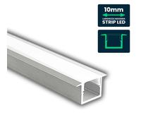 Profilo Lineare Strip LED 10mm Plafone Argento V-TAC VT-81132