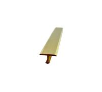 Profilo listello a "T" 10 mm in ottone 2,5 metri