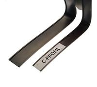 Profilo magnetico ritorno C/etichette Strip 30 mm larghezza - 10 meter