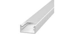 Profilo Mini 1m e 2m Alluminio Bianco stretto solo 14mm per striscia LED Variante Lunghezza 1 Metro