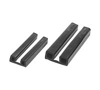 Profilo parabordi nero 44 x 18 mm Bottazzo Parabordi Paracolpi - 24 MT - 44.48